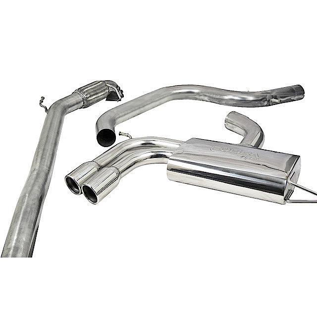 Línea de Escape "Turboback" para Audi A3 (8P) 2.0 TFSI 2WD (5 Puertas Sportback)