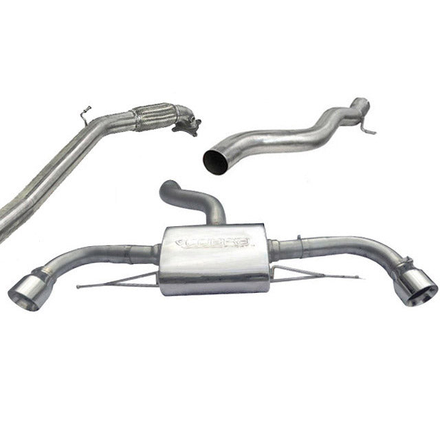 Línea de escape "Turboback" para Audi TT (MK2) 2.0 TFSI (Quattro) 2012-14