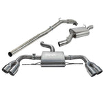 Línea de escape "Turboback" para Audi TTS (MK2) Quattro