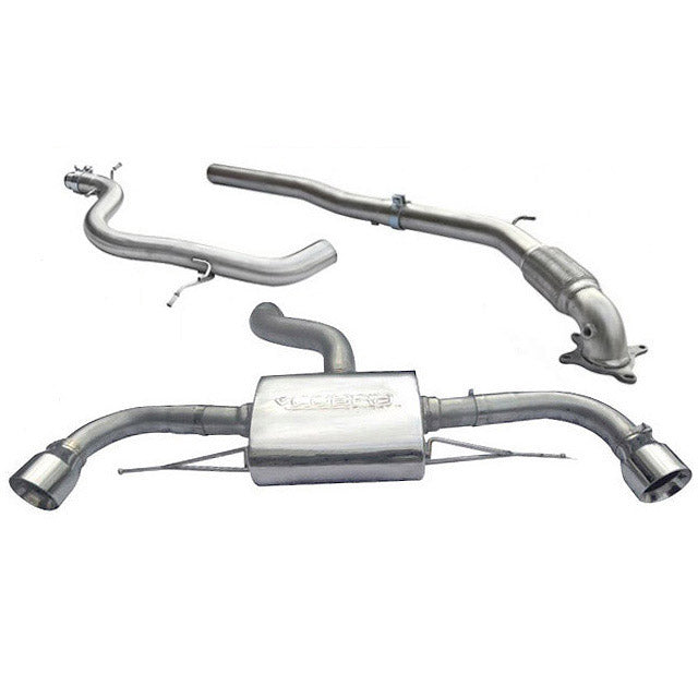 Línea de Escape "Turboback" Doble Salida para Audi TT (MK2) 1.8 / 2.0 TFSI (2WD) 2011-14
