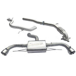 Línea de Escape "Turboback" Doble Salida para Audi TT (MK2) 1.8 / 2.0 TFSI (2WD) 2011-14