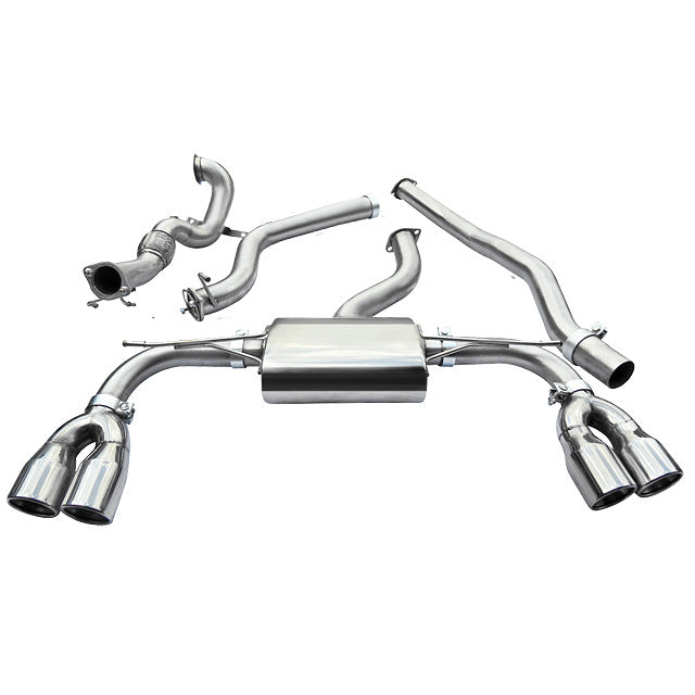 Línea de Escape "Turboback" sin Válvula para Audi S3 (8V) 3 Puertas (13-17)