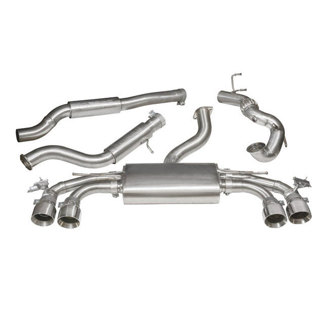 Línea de escape "Turboback" para Audi TTS (MK3) 2.0 TFSI