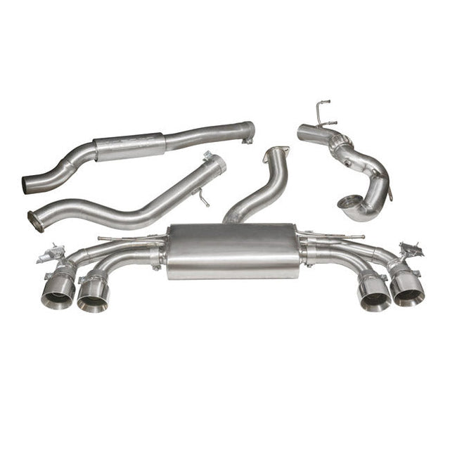 Línea de escape "Turboback" para Audi TTS (MK3) 2.0 TFSI