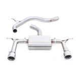 Línea de Escape "Catback" para Audi TT (MK3) 2.0 TFSI (FWD) (modelos GPF)
