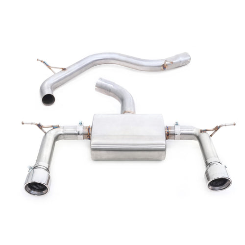 Línea de escape "Catback" para Audi TT (Mk3) 1.8 TFSI (tracción delantera) (pre-GPF)