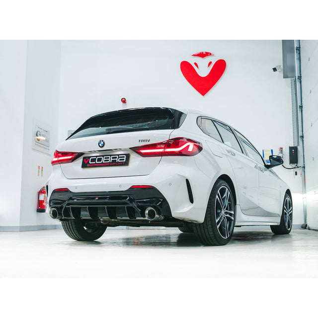 Línea de Escape "GPFBack" de doble salida Venom para BMW 116i (F40)