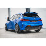 Puntas de rendimiento OEM para BMW M135i xDrive (F40) - Puntas de escape de repuesto deslizables de fibra de carbono de 4,5" más grandes