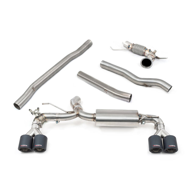 Línea de Escape "Turboback" Estilo M3 con Cuatro Salidas para BMW M135i (F40)