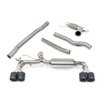Línea de Escape "Turboback" Estilo M3 con Cuatro Salidas para BMW M135i (F40)