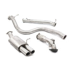 Línea de escape "Turboback" para Ford Fiesta (MK7) ST 180/200
