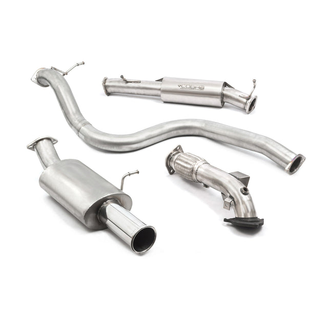 Línea de escape "Turboback" para Ford Fiesta (MK7) ST 180/200