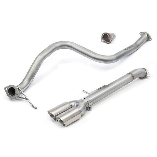 Línea de escape doble salida "GPFback" Venom para Ford Fiesta (Mk8) 1.0 EcoBoost Hybrid mHEV ST-Line (Estilo ST)