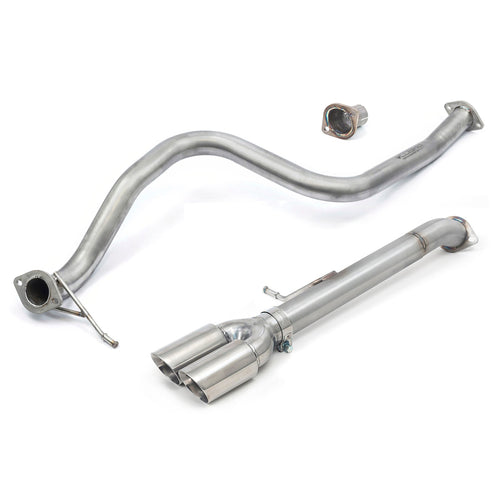 Línea de escape doble salida "GPFback" Venom para Ford Fiesta (Mk8) 1.0 EcoBoost ST-Line (Estilo ST)