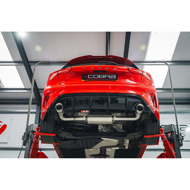 Silenciador Trasero de Escape ST Style Doble Salida para Ford Focus ST-Line 1.0L 125PS (Mk4)