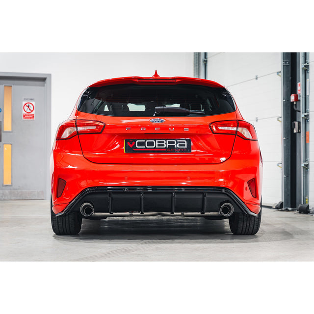 Silencioso Trasero de Escape ST Style Doble Salida Venom para Ford Focus ST-Line 1.0L 125CV (Mk4)