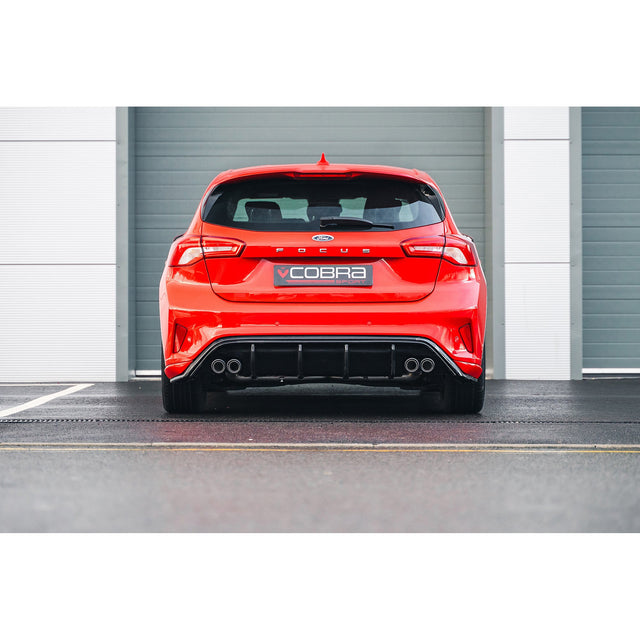 Silenciador de escape trasero de salida cuádruple ST Style Venom para Ford Focus ST-Line 1.0L 125PS (Mk4)