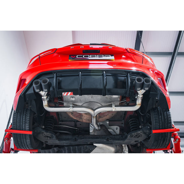 Silenciador de escape trasero de salida cuádruple ST Style Venom para Ford Focus ST-Line 1.0L 125PS (Mk4)