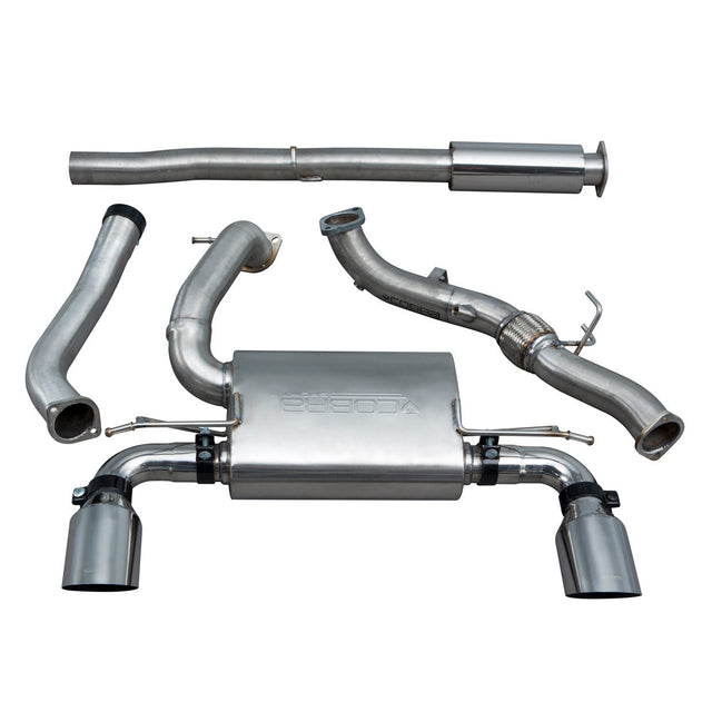 Línea de escape "Turboback" para Ford Focus RS (MK3)