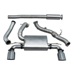 Línea de escape "Turboback" para Ford Focus RS (MK3)