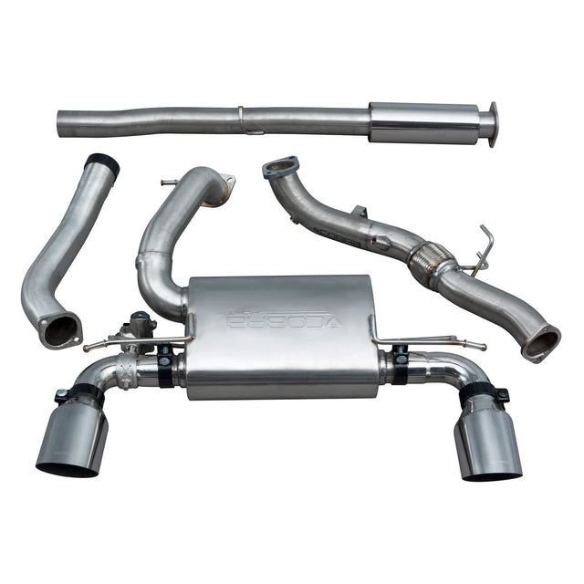 Línea de escape "Turboback" para Ford Focus RS (MK3)