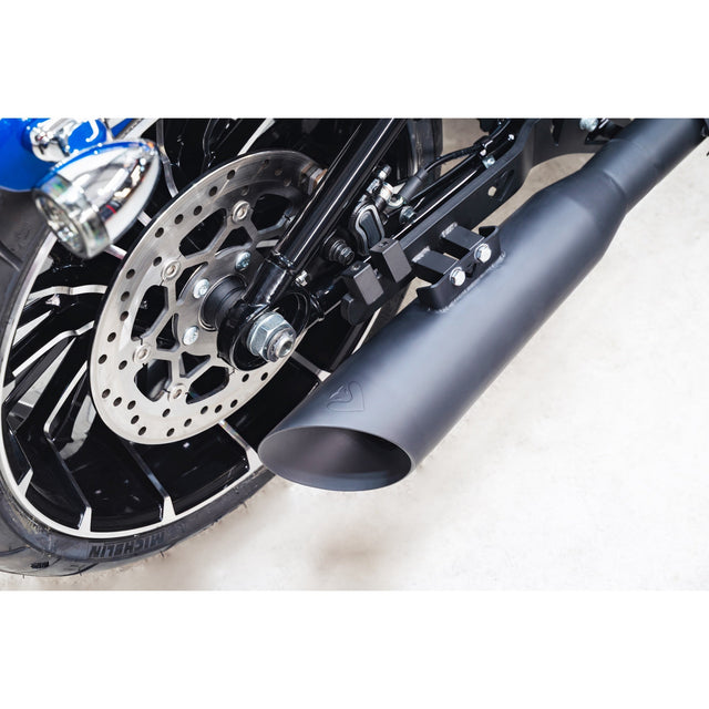 Línea de escape completa 2 en 1 para Harley-Davidson Softail