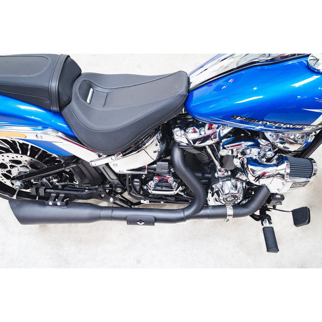 Línea de escape completa 2 en 1 para Harley-Davidson Softail