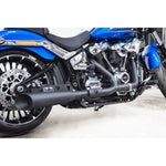 Línea de escape completa 2 en 1 para Harley-Davidson Softail
