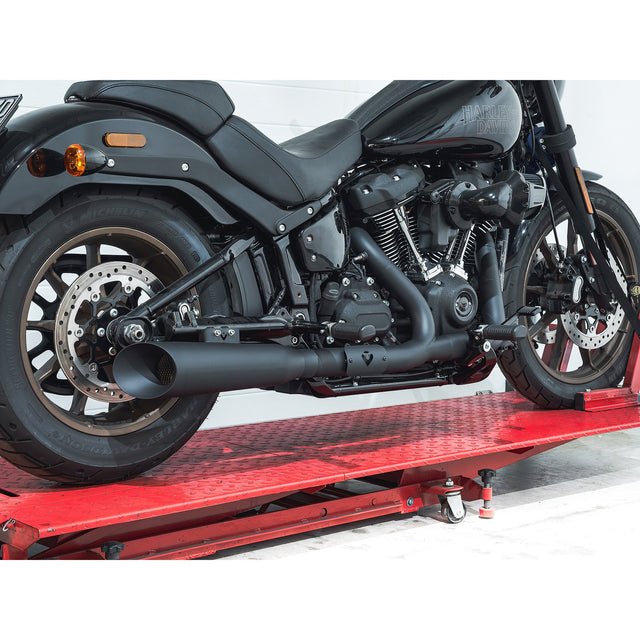 Línea de escape completa 2 en 1 para Harley-Davidson Softail