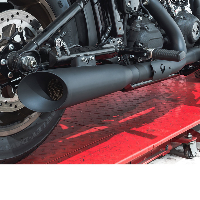 Línea de escape completa 2 en 1 para Harley-Davidson Softail