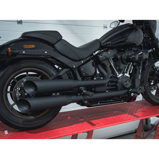 Sistema de escape completo 2 en 2 estilo escopeta para Harley-Davidson Softail