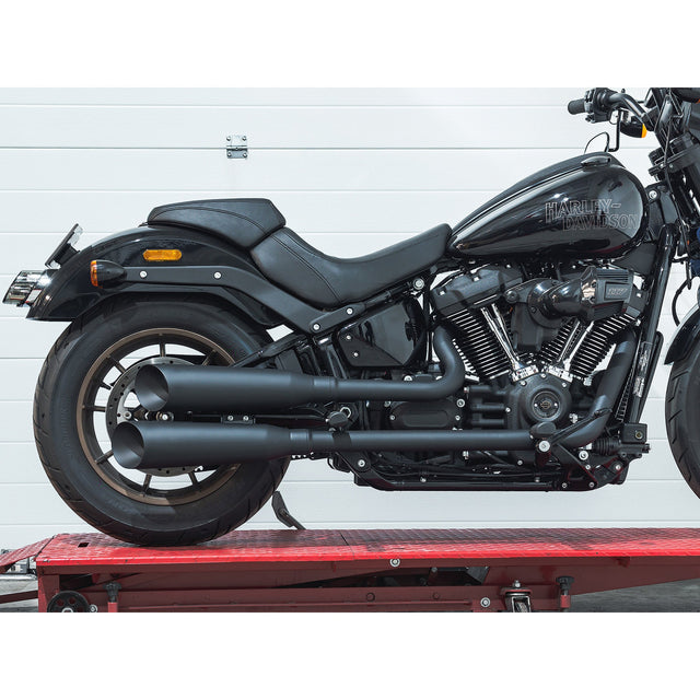 Sistema de escape completo 2 en 2 estilo escopeta para Harley-Davidson Softail