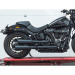 Sistema de escape completo 2 en 2 estilo escopeta para Harley-Davidson Softail