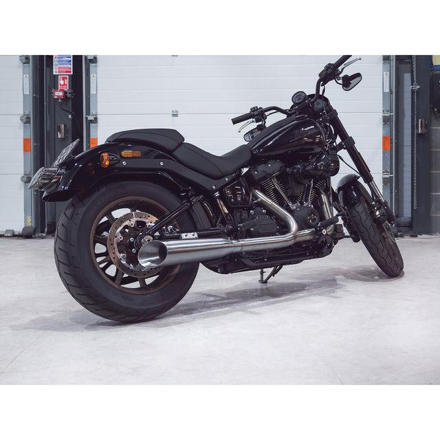 Línea de escape completa 2 en 1 para Harley-Davidson Softail