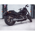 Línea de escape completa 2 en 1 para Harley-Davidson Softail