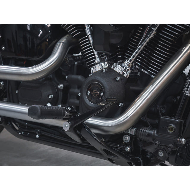 Sistema de escape completo 2 en 2 estilo escopeta para Harley-Davidson Softail