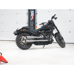 Sistema de escape completo 2 en 2 estilo escopeta para Harley-Davidson Softail