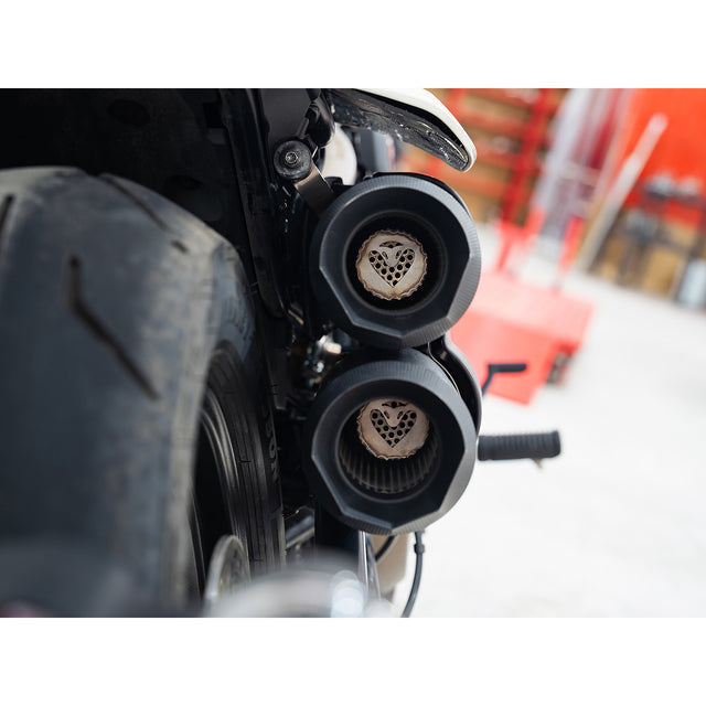 Sistema de escape slip-on para Harley-Davidson Sportster S (2021>)