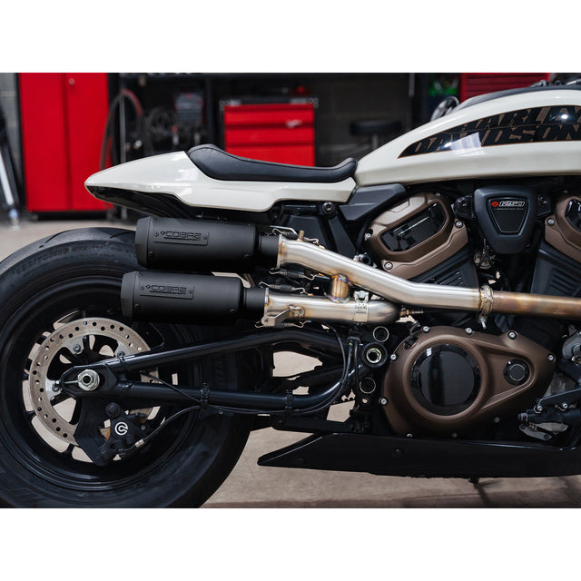 Sistema de escape slip-on para Harley-Davidson Sportster S (2021>)