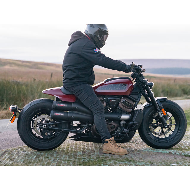 Sistema de escape slip-on para Harley-Davidson Sportster S (2021>)