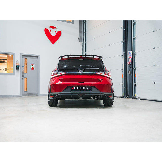 Línea de Escape "Catback" con Válvula para Hyundai i20 N