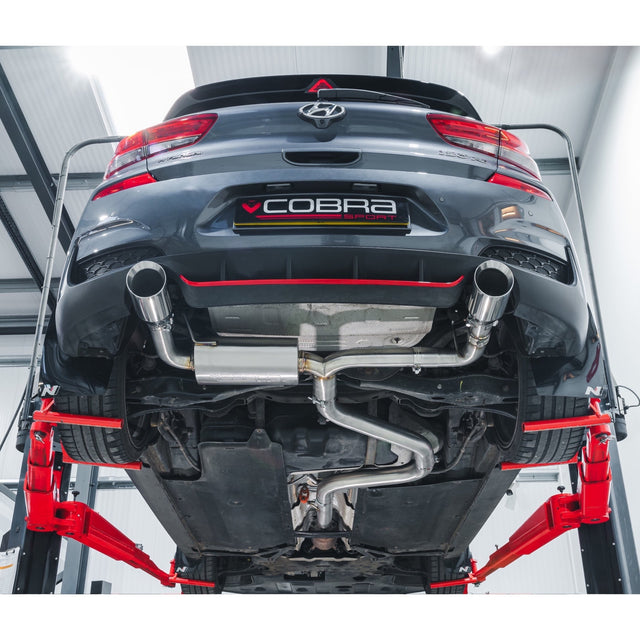 Línea de Escape "Catback" con Válvula para Hyundai i30 N (modelos 17-19 pre-GPF)