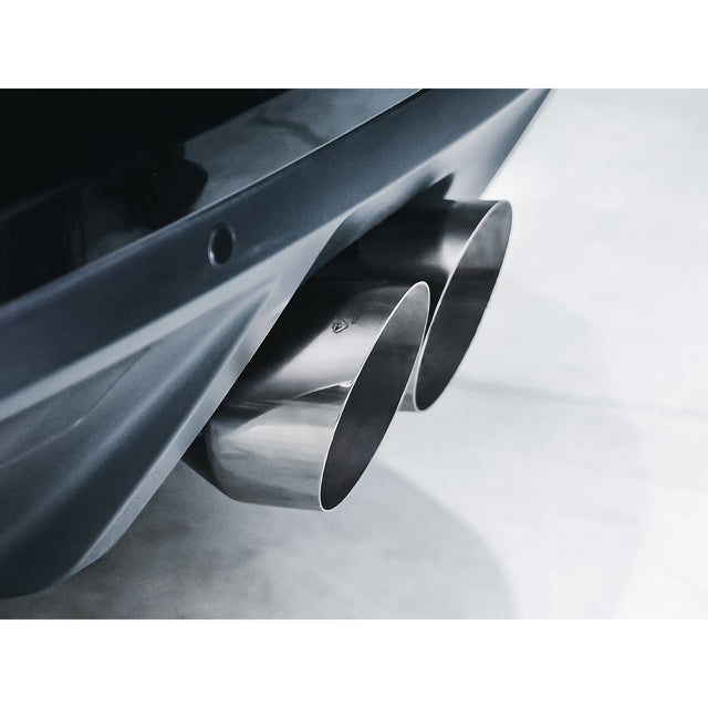 Sistema de escape "Catback" con resonador para Jaguar F-Type V6 (14-20).