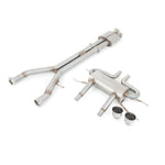 Sistema de escape "Catback" con resonador para Jaguar F-Type V6 (14-20).