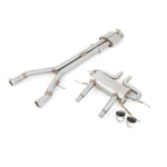 Sistema de escape "Catback" con resonador para Jaguar F-Type V6 (14-20).