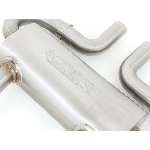 Sistema de escape "Catback" con resonador para Jaguar F-Type V6 (14-20).