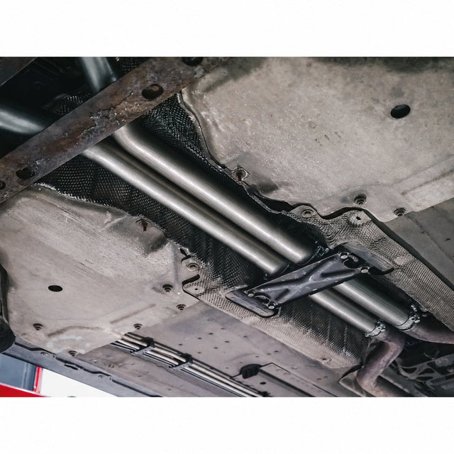 Silenciador central sin resonador para Jaguar F-Type V8 (14-20)