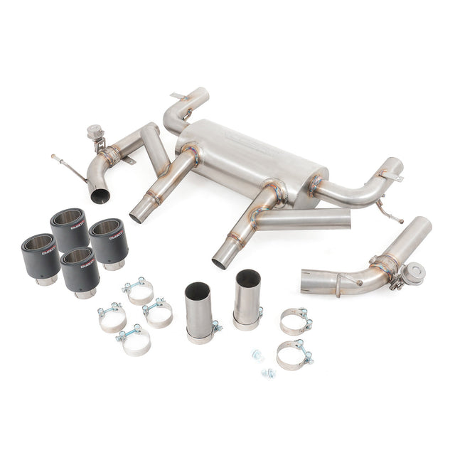 Línea de escape "Axleback" con válvula para Jaguar F-Type V8 (14-20)