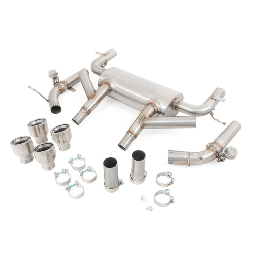 Línea de escape "Axleback" con válvula para Jaguar F-Type V8 (14-20)