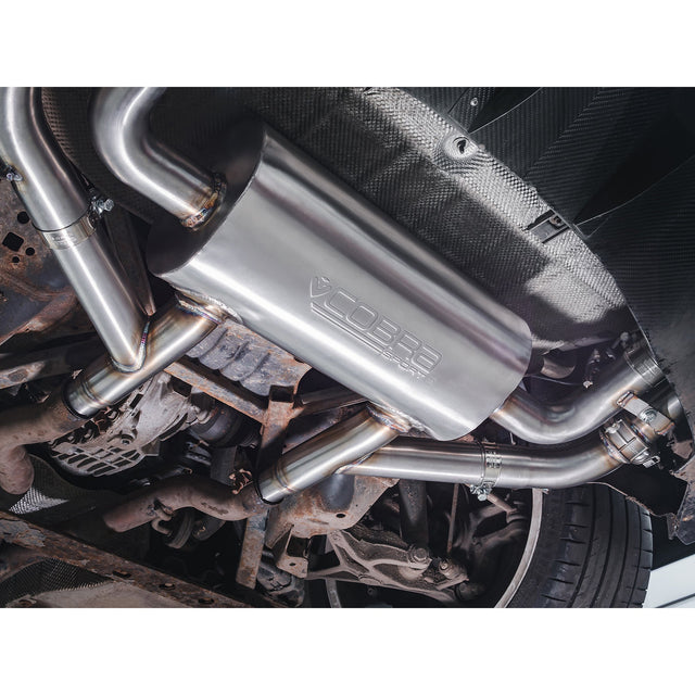 Línea de escape "Catback" sin resonador para Jaguar F-Type V8 (14-20)